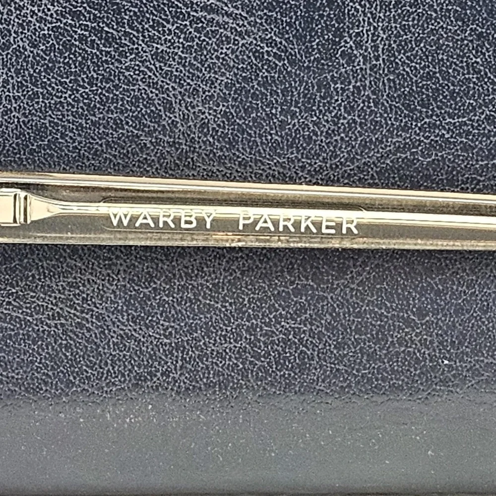EUC Warby Parker Clemens M Eyeglasses Frames Clear Acetate‎ Oval Rim 54-16-142